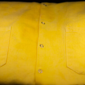 Top view of folded Lumek™ coat