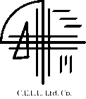 CELL Ltd. Co. Logo with text centered and below.